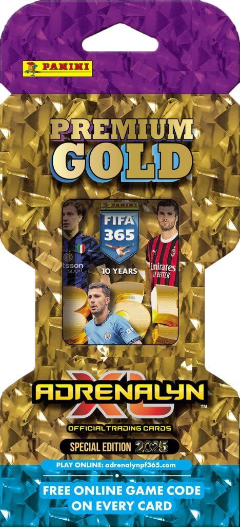 FIFA 365 Adrenalyn XL 2025 Soccer Premium Gold Packets FIFA 365 Adrenalyn XL 2025 Soccer Premium Gold Packets